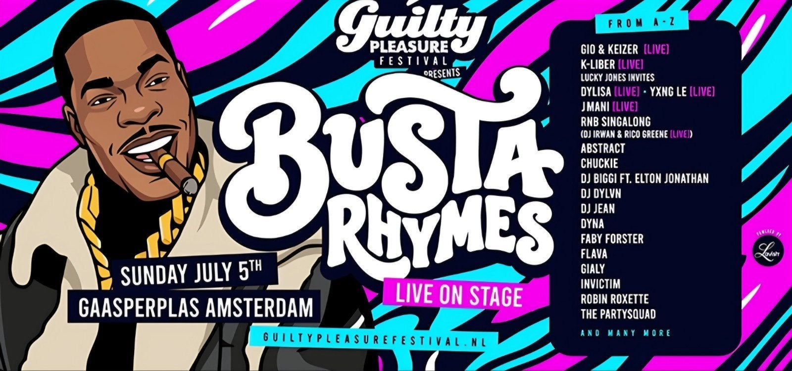 Ticket Guilty Pleasure Festival 2026, Tickets en Kaartjes, Eén persoon