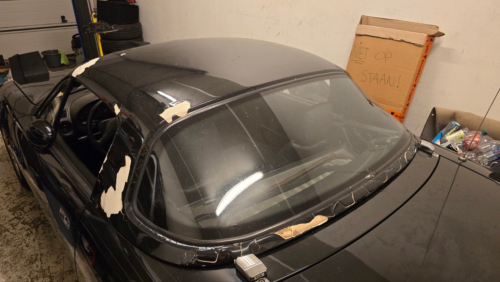 Hardtop Mazda MX5 NA/NB - nieuwe lak nodig, Auto-onderdelen, Ophalen, Gebruikt, Mazda