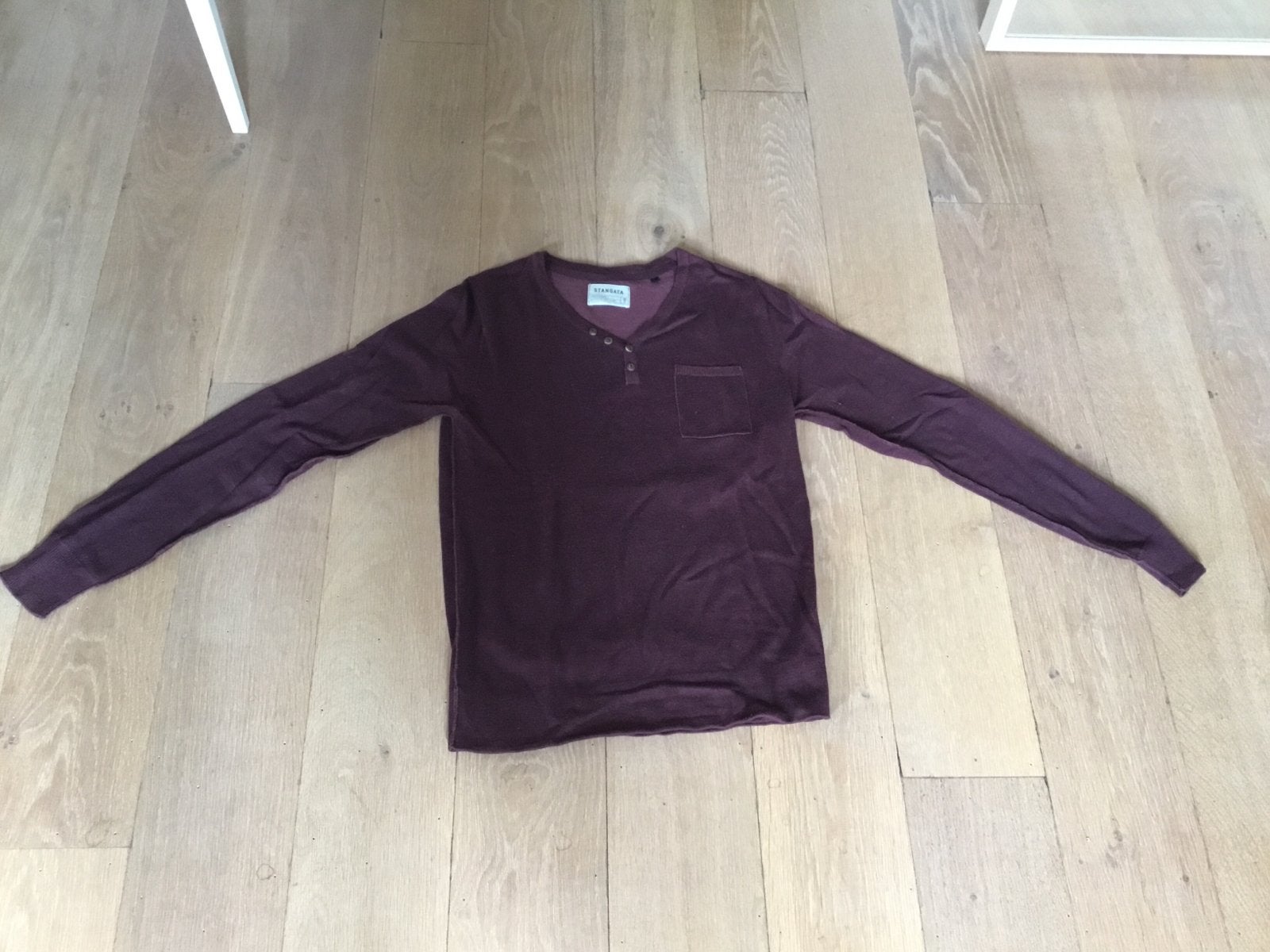 Stangata heren longsleeve - Maat S, Ophalen of Verzenden, Gedragen, Maat 46 (S) of kleiner, Overige kleuren