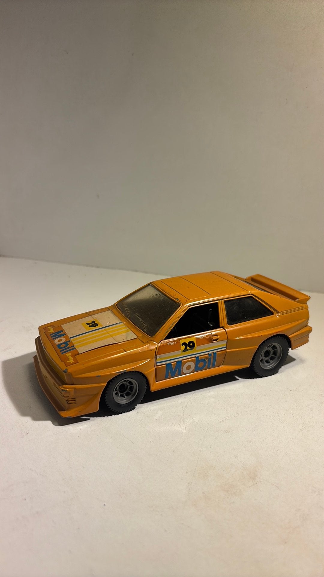 Audi Quattro polistil 1.24, Hobby en Vrije tijd, Overige merken, Ophalen of Verzenden, A, A