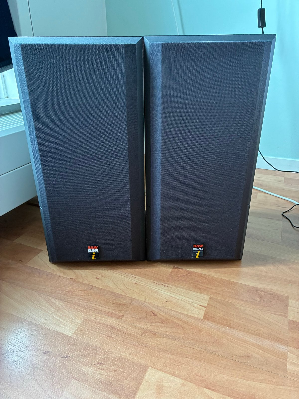 Bowers & Wilkins DM 610 Speakers - Nette Staat, Ophalen, Stereo speakers, Gebruikt, Inclusief kabels