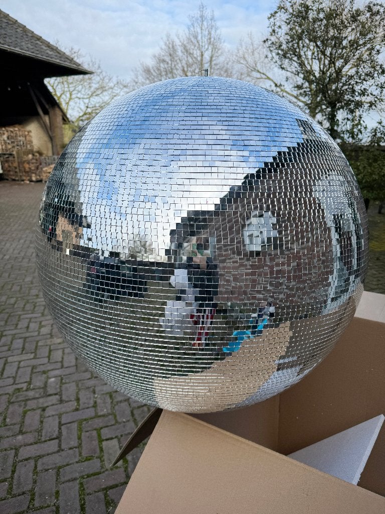 Discobal mega groot 80 cm spiegelbol discobol hele grote, Muziek en Instrumenten, Licht en Laser, Ophalen of Verzenden, Nieuw