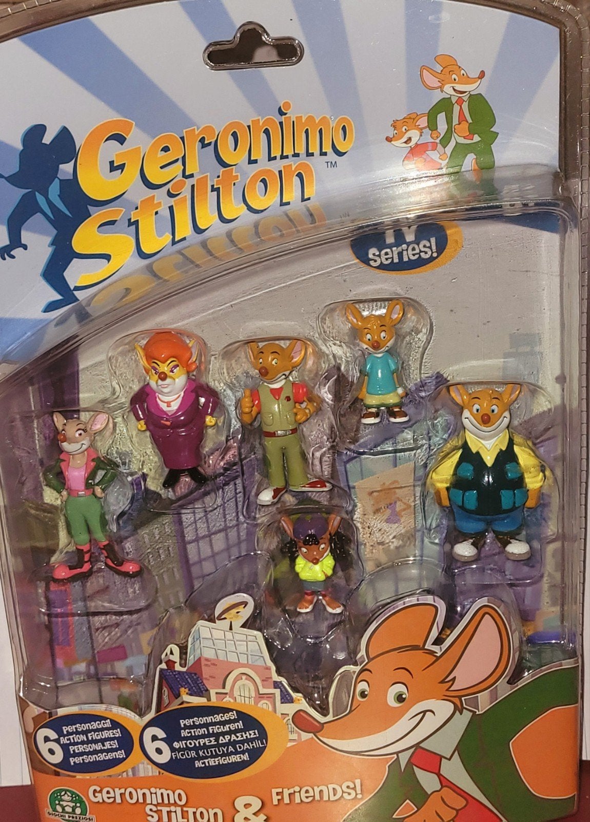 3 verschillende figurensets Geronimo Stilton Giochi Preziosi, Verzamelen, Verzenden, Nieuw