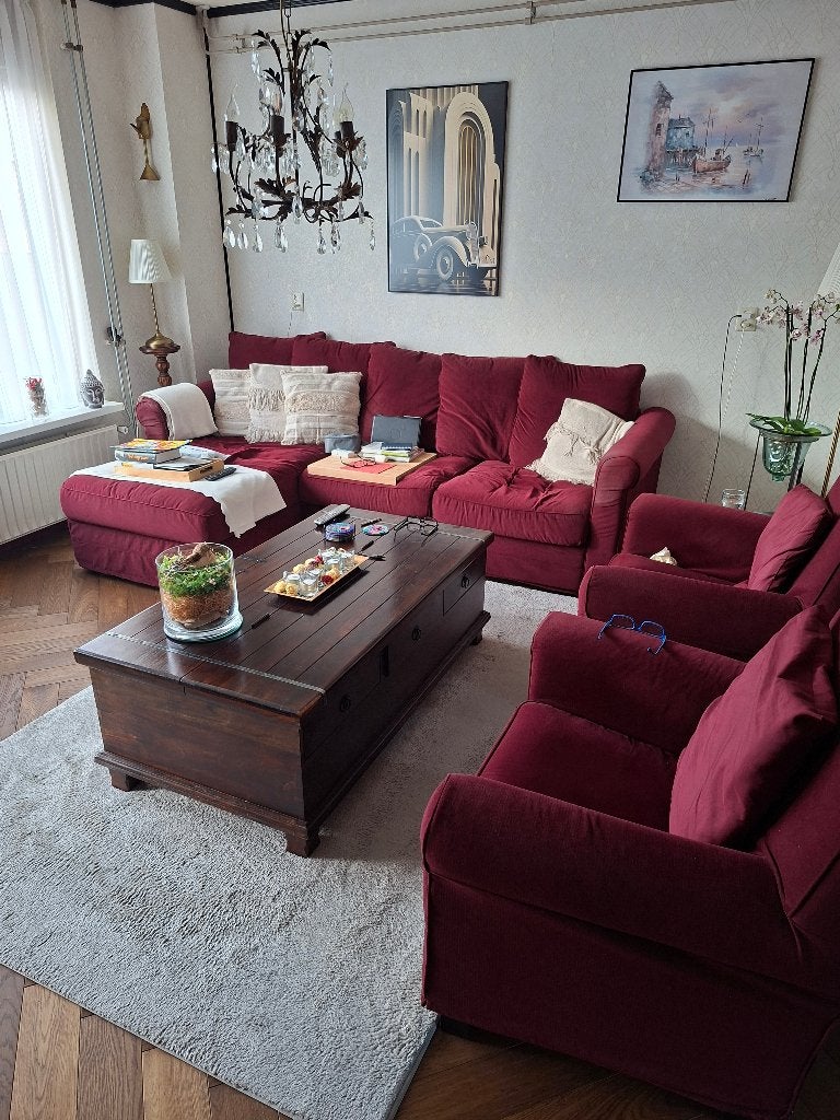 Ikea Grönlid bank, Ophalen, 250 tot 300 cm, Gebruikt, Hoekbank