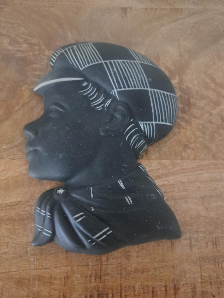 L" ancora keramiek wandplaquette, Antiek en Kunst, Ophalen of Verzenden