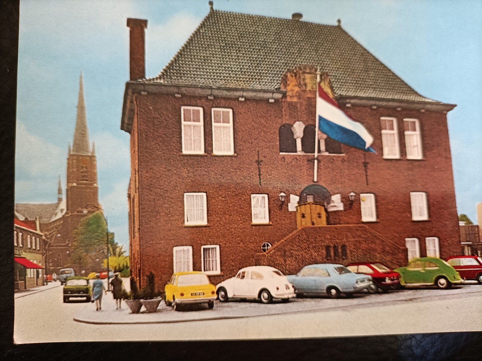 Asten.Gemeentehuis, Ophalen of Verzenden, 1960 tot 1980, Ongelopen, Noord-Brabant