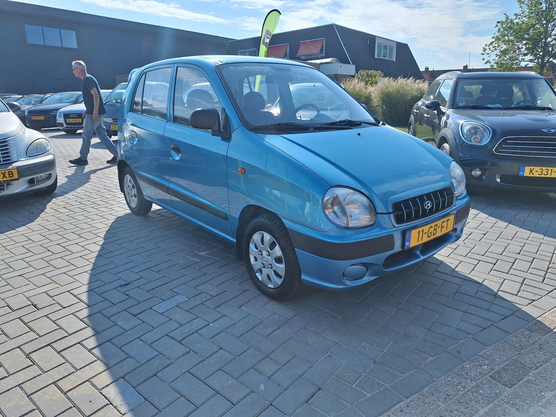 Hyundai Atos Spirit 1.0i SX / Zeer nette auto / APK septembe, Auto's, 4 cilinders, Origineel Nederlands, Bedrijf, 822 kg