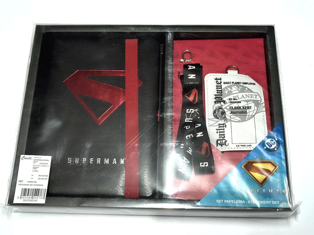 DC Comics Superman Stationery Set, https://www.cerdagroup.com/en/en/contact, A5, Nieuw, Ophalen of Verzenden