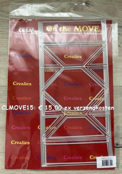 Crealies CLmove015, Ophalen of Verzenden, Zo goed als nieuw, Fantasie, Pons of Mal