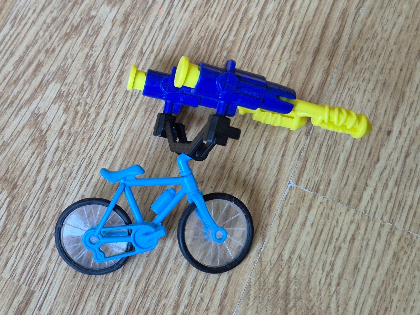 playmobil fiets met wapenstuur, Ophalen of Verzenden, Gebruikt