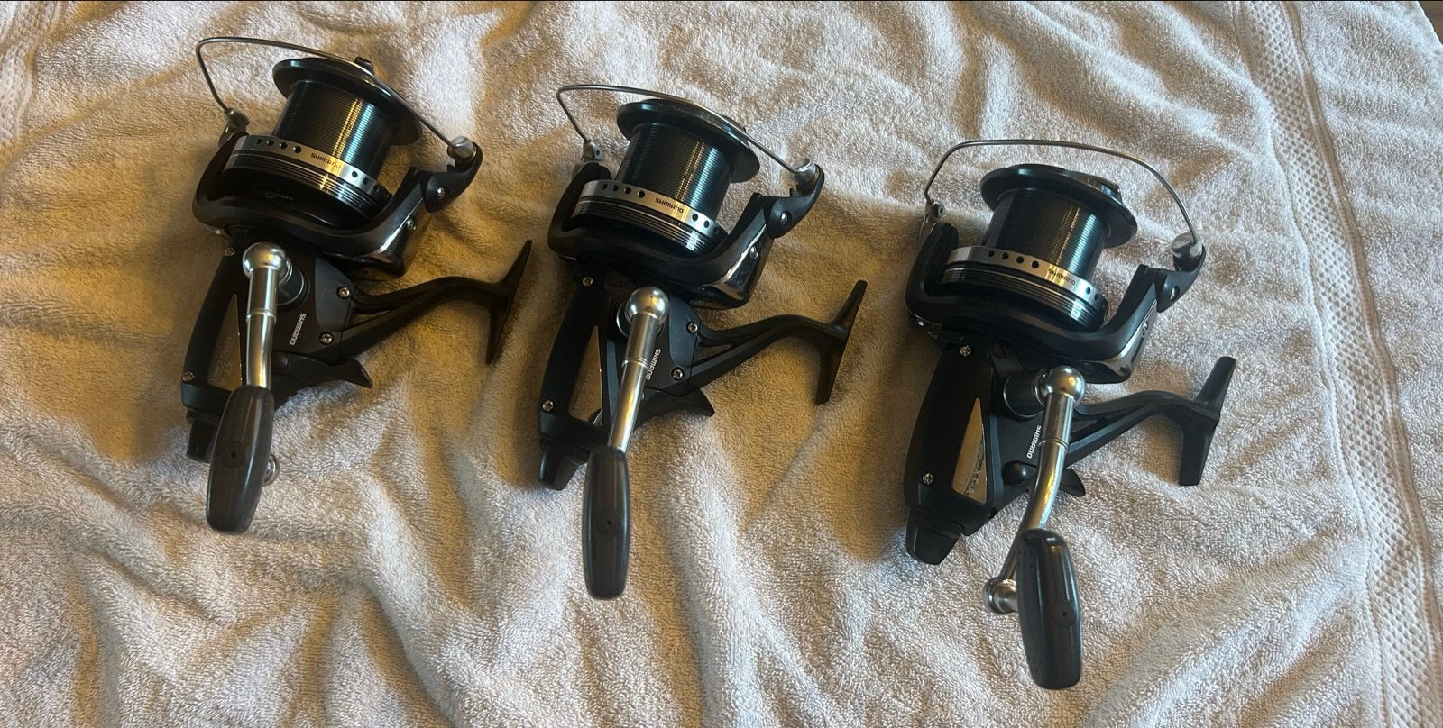 Shimano XT-A Longcast Big Baitrunner Molens, Ophalen of Verzenden, Gebruikt, Molen
