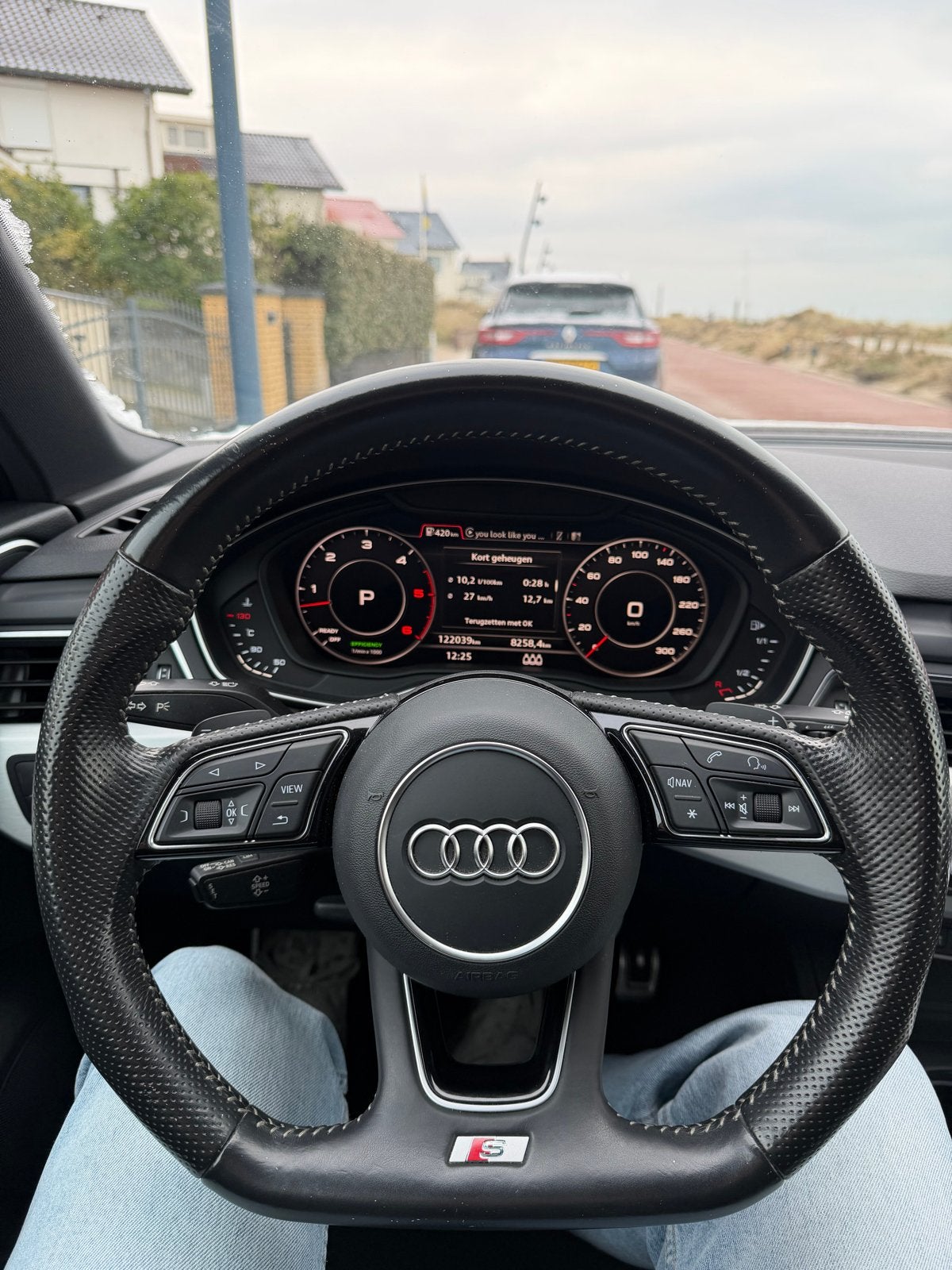 Audi A4 3.0 TDI Quattro 2AV S-line Rood, Auto's, Automaat, A4, Leder, Particulier