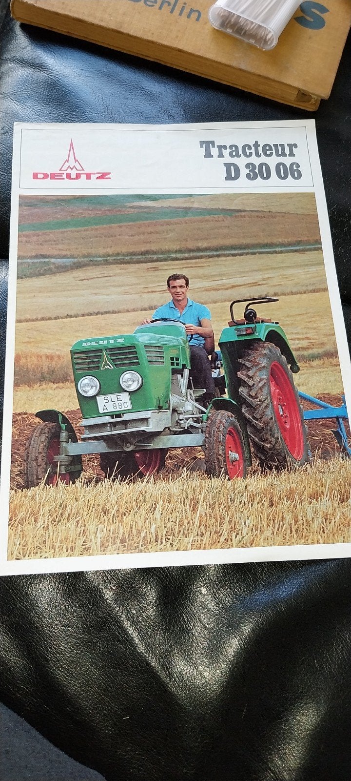 deutz D3006 folder luchtgekoeld oldtimer traktor trekker, Ophalen of Verzenden