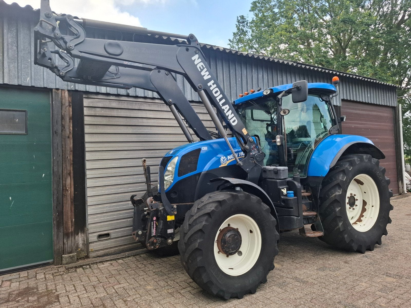 New Holland T7.170 RC voorlader fronthef front PTO tractor, Gebruikt, Meer dan 10000, 120 tot 160 Pk, Ophalen of Verzenden