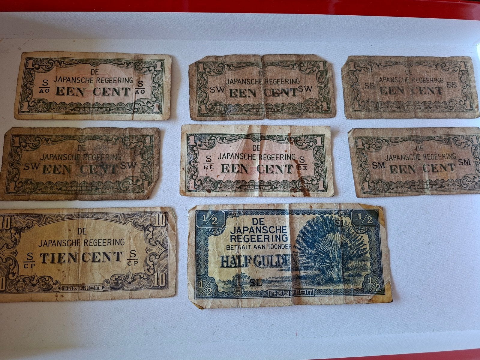 Biljetten Japansche Regeering, Ophalen of Verzenden, Buitenland, Bankbiljetten