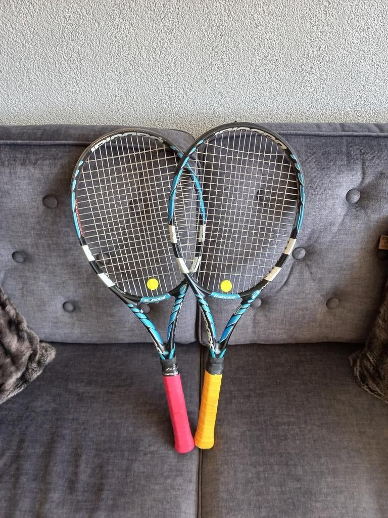 Babolat tennistas en twee Babolat tennisrackets, Ophalen of Verzenden, Gebruikt, Tas, Babolat