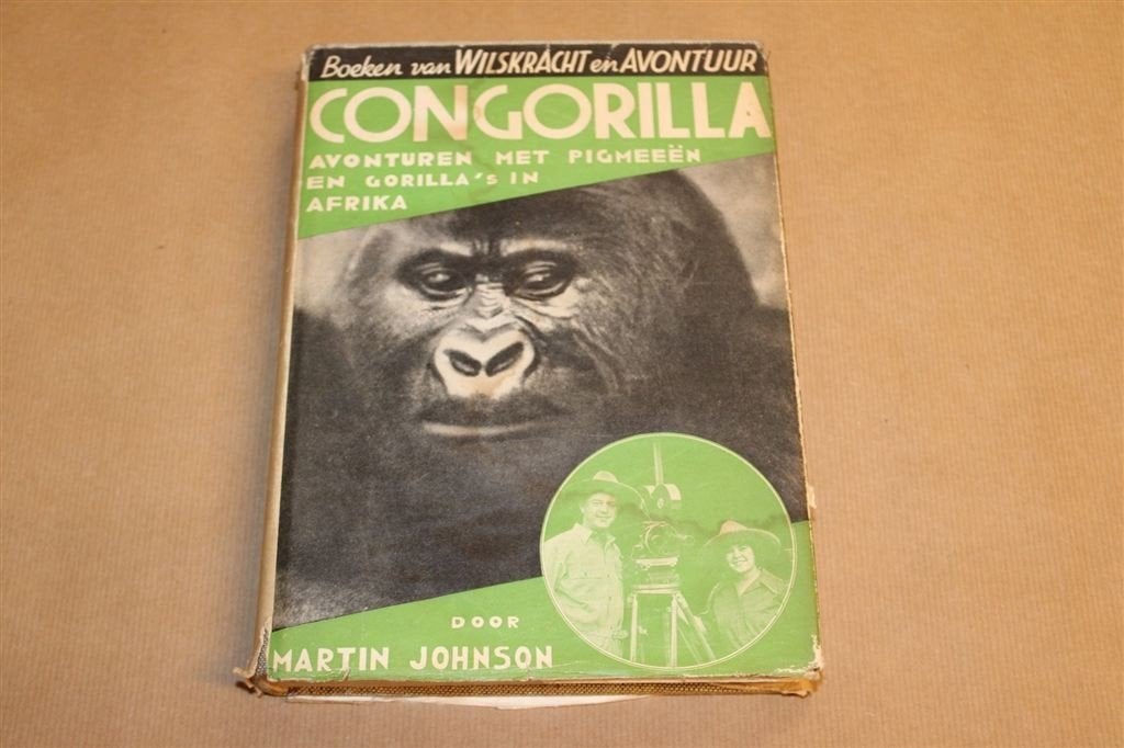 Congorilla — Pygmeeën en Gorillas Afrika, Vintage 1950, Ophalen of Verzenden, Gelezen, Afrika