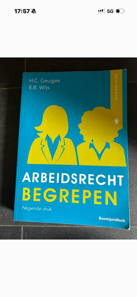Hbo rechten, Boeken, Ophalen of Verzenden, Zo goed als nieuw, Overige niveaus