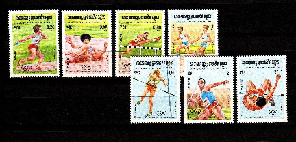 TSS Kavel 40004 Cambodja Pf OS Los Angeles  minr 568-5474, Ophalen, Postfris, Zuidoost-Azië