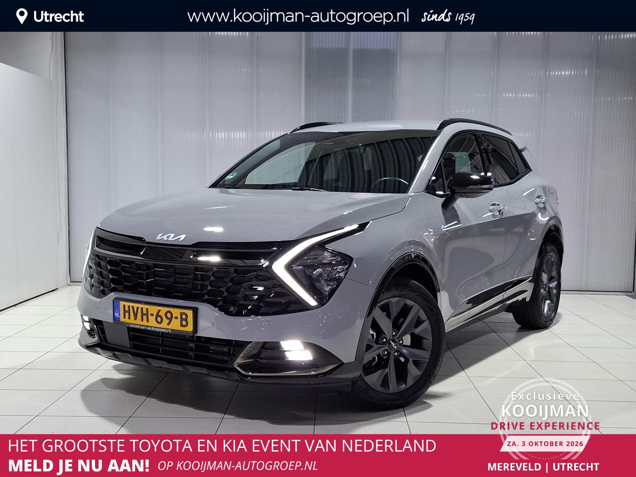 Kia Sportage 1.6 T-GDi Hybrid Dark Edition Stoel en verwarmi