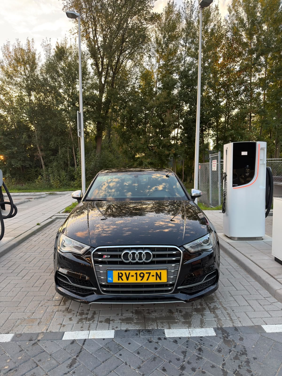 Audi S3 2.0 Tfsi 221KW Quattro Sedan 2014 Zwart, Ophalen, Nieuw, Audi, Spatbord