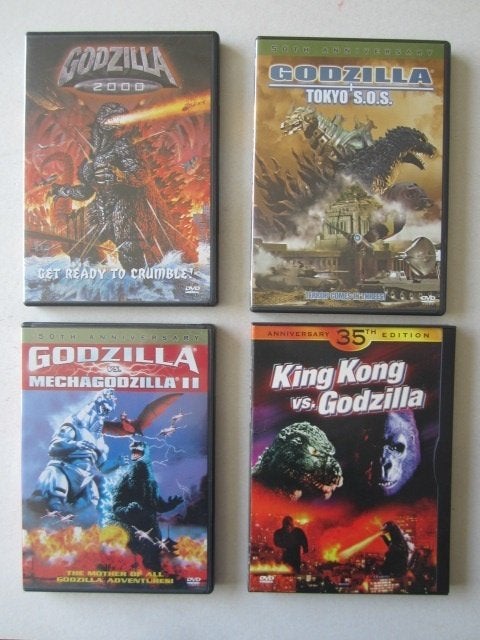 Godzilla - Mothra Ghidora Space Mecha Megaguirus etc DVD, Alle leeftijden, Ophalen of Verzenden, Zo goed als nieuw