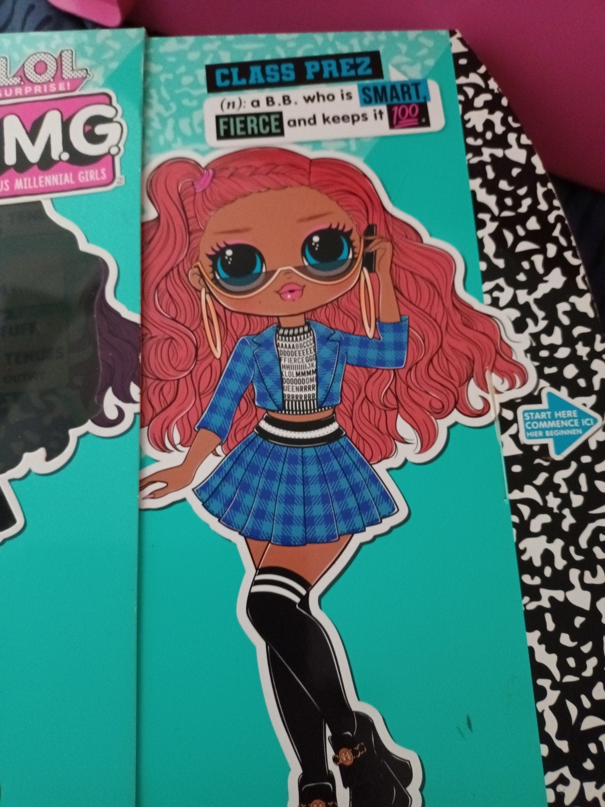 OMG pop met accessoires, Ophalen, Gebruikt, Babypop