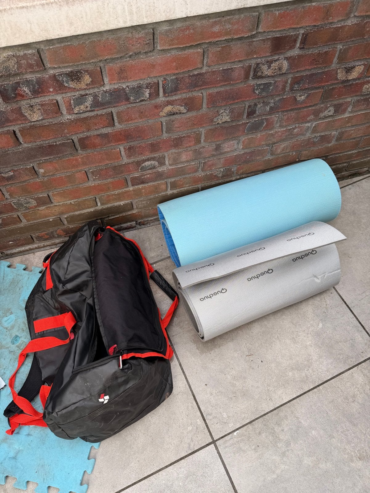 2x Yogamat & Rugtas - Ideaal voor Yoga en Sport, Ophalen, Gebruikt, Yogamat