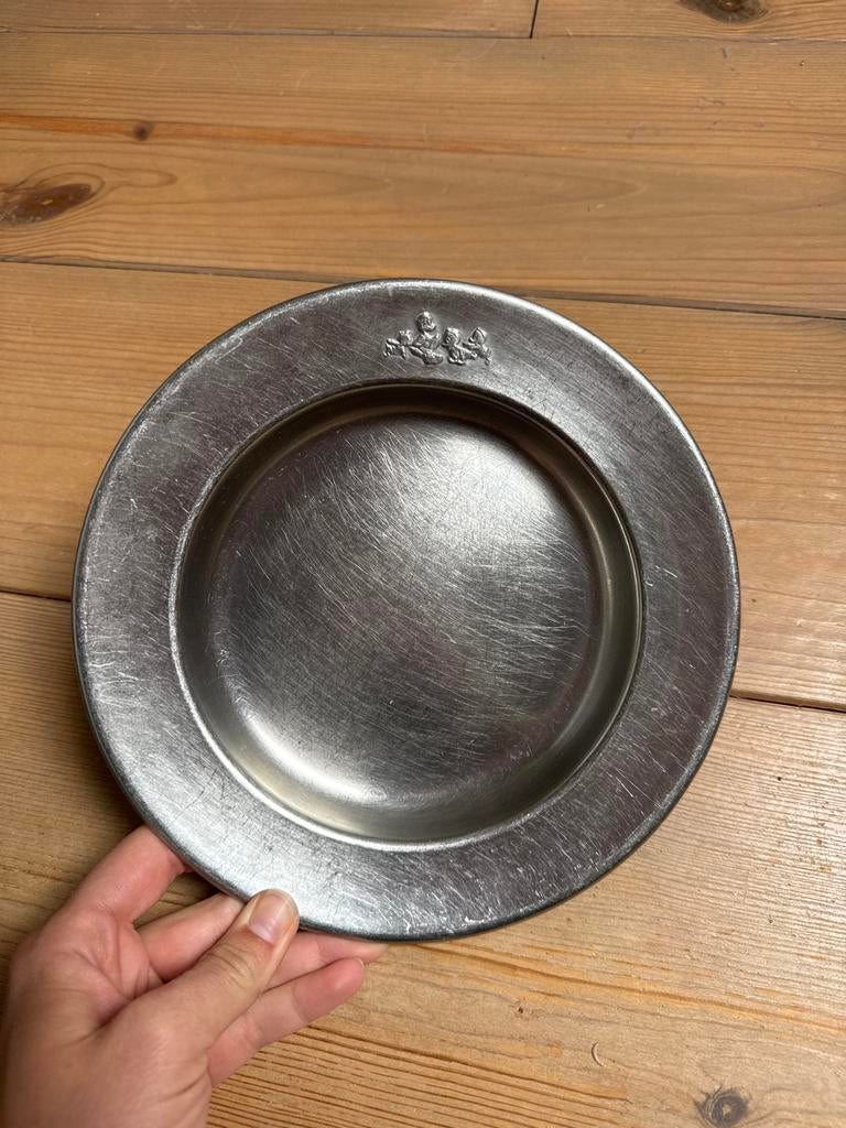 Vintage Donald Duck IJzer/Aluminium Bord, Antiek en Kunst, Ophalen of Verzenden