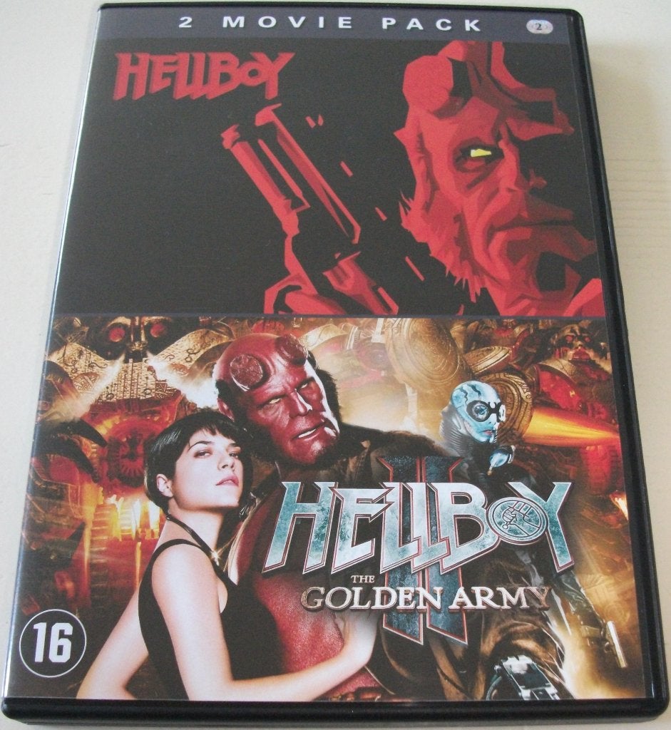 Dvd *** HELLBOY 1 & 2 *** 2-Disc Boxset 2-Movie Pack, Vanaf 16 jaar, Ophalen of Verzenden, Zo goed als nieuw, Actie