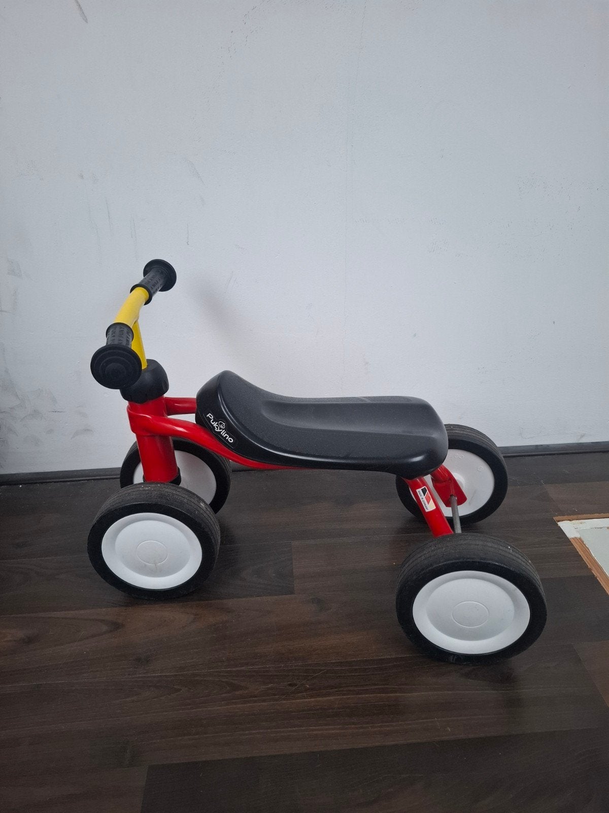 Puky Pukylino loopfiets - Rood/Zwart, Ophalen of Verzenden, Zo goed als nieuw, Puky