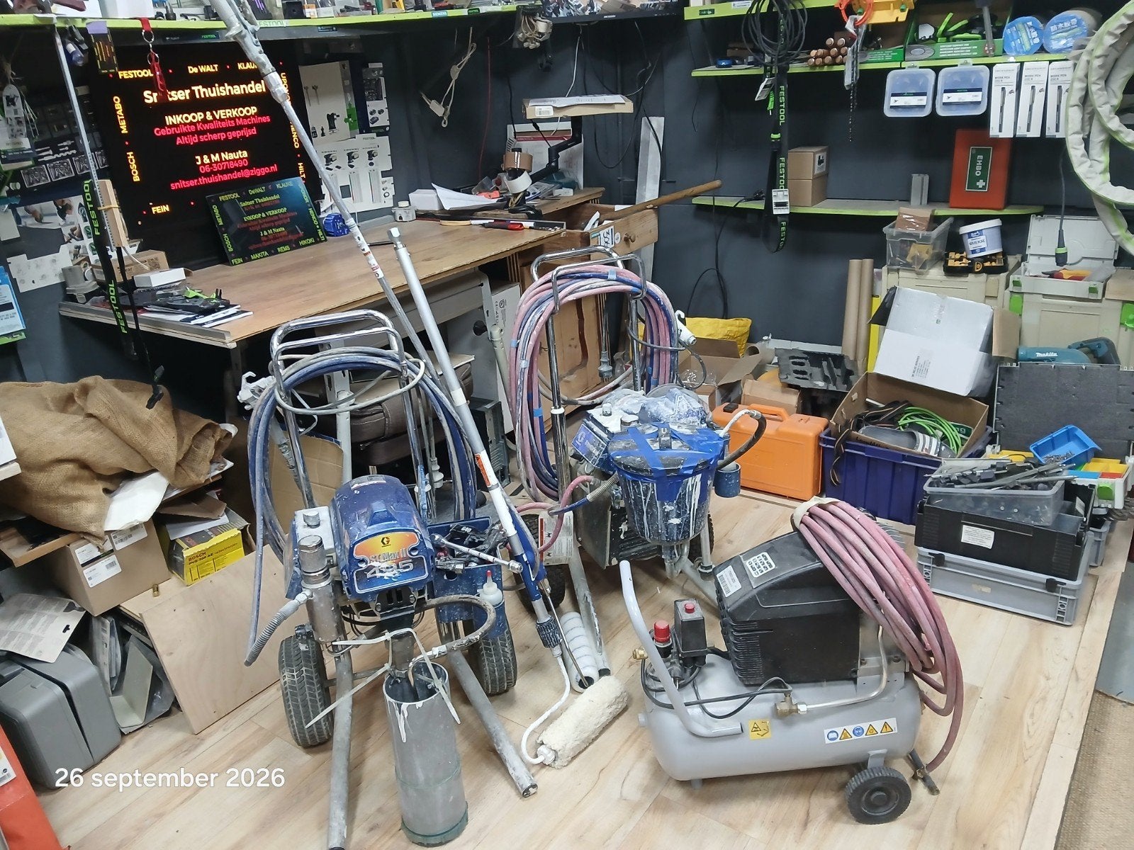 GRACO Verfspuit-Set., Ophalen, Gebruikt, -, -
