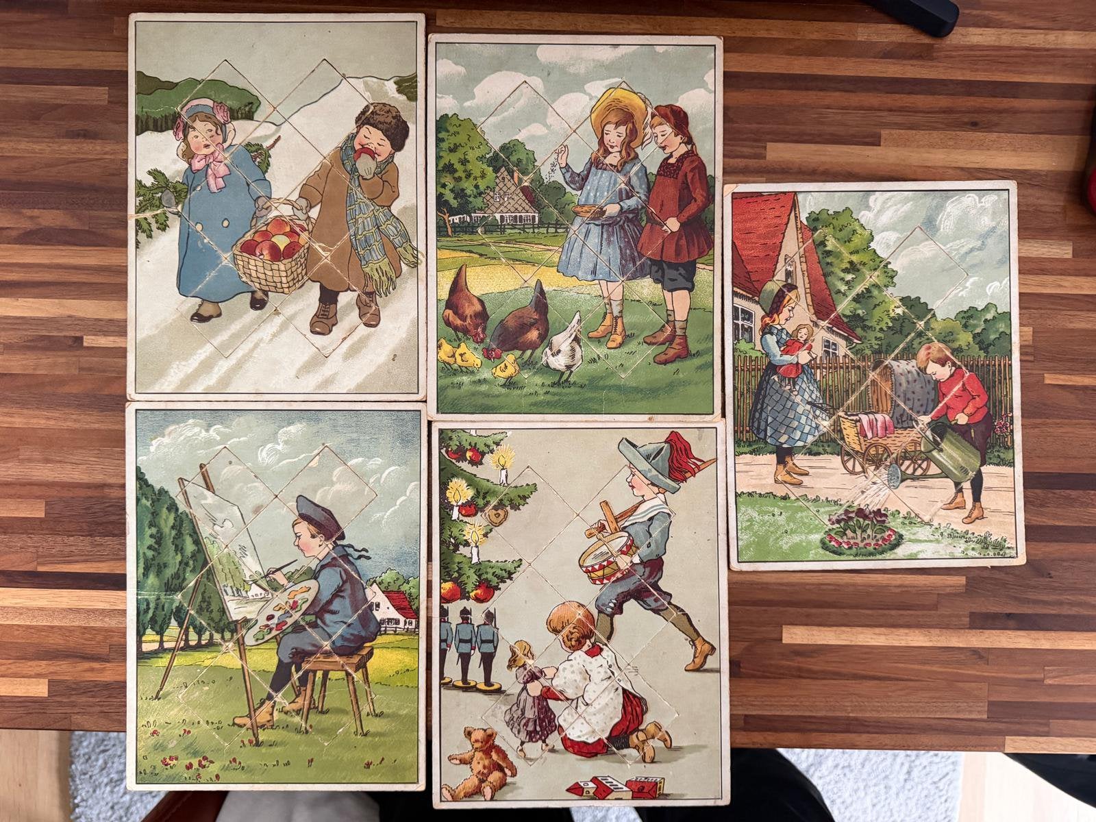 Oude puzzels, Ophalen of Verzenden