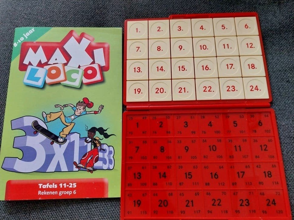 Maxi Loco, Kinderen en Baby's, Speelgoed | Educatief en Creatief, Ophalen of Verzenden, Zo goed als nieuw, Rekenen