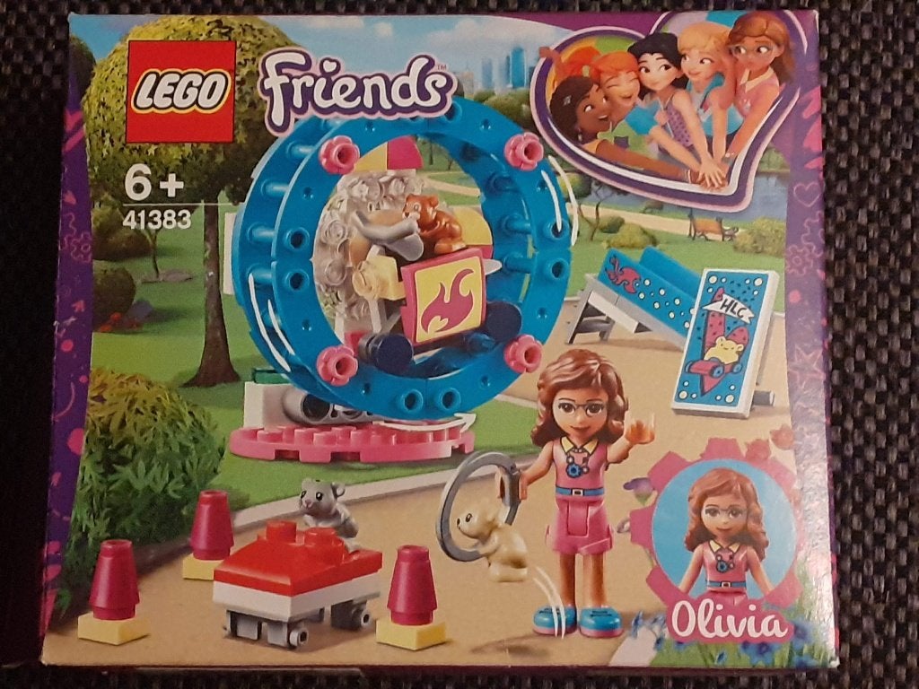 LEGO Friends 41383 Olivia’s Hamsterspeelplaats compleet, Compleet, Lego, Friends, Ophalen of Verzenden