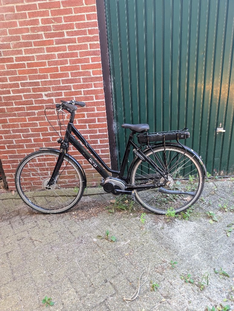 Fiets, Fietsen en Brommers, Fietsen | Dames | Damesfietsen, Ophalen, Gebruikt, Trommelrem, Overige merken