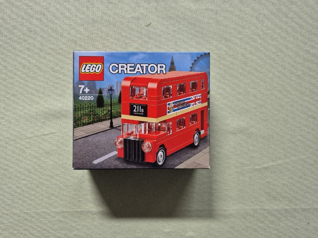 Lego set 40220 Engelse dubbeldekker, Inclusief instructies, Gebruikt, Lego, Ophalen of Verzenden