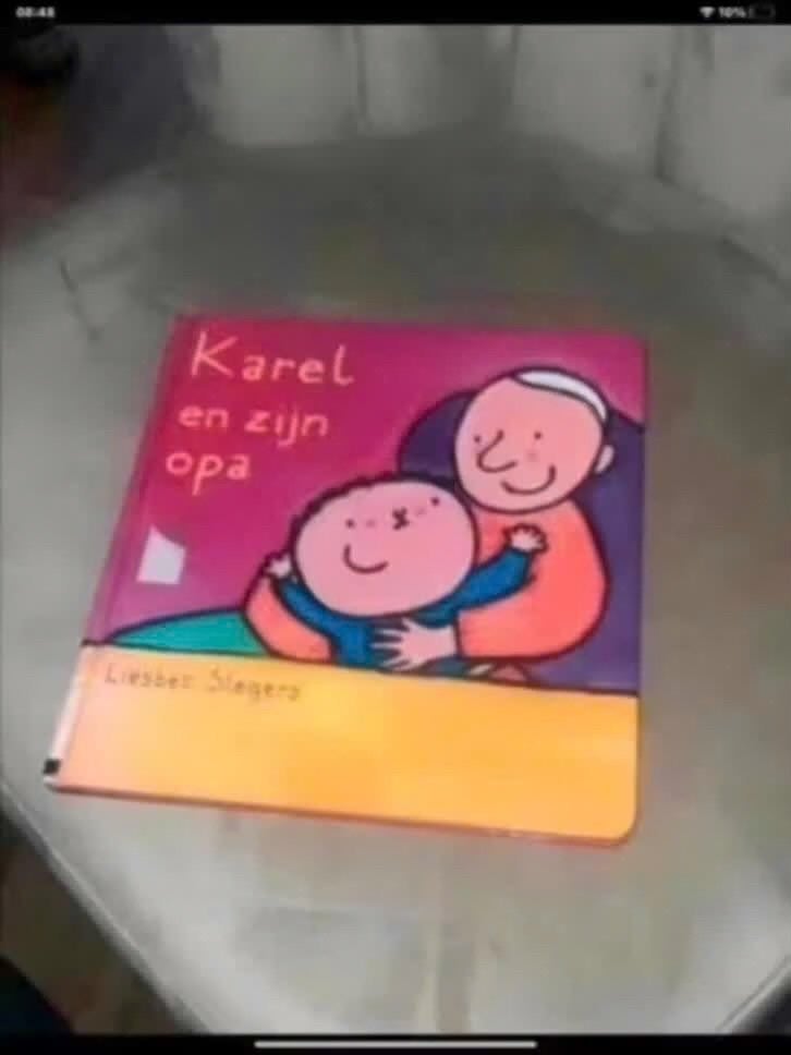 Karel en zijn opa - Liesbet Slegers, Boeken, Gelezen, Liesbet Slegers, Ophalen of Verzenden, 2 tot 3 jaar