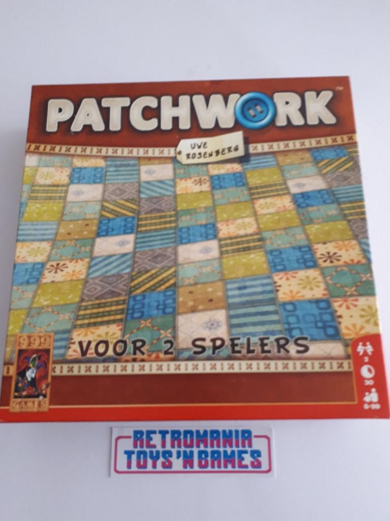 bordspel 999 games - patchwork, -, -, Ophalen of Verzenden, Zo goed als nieuw