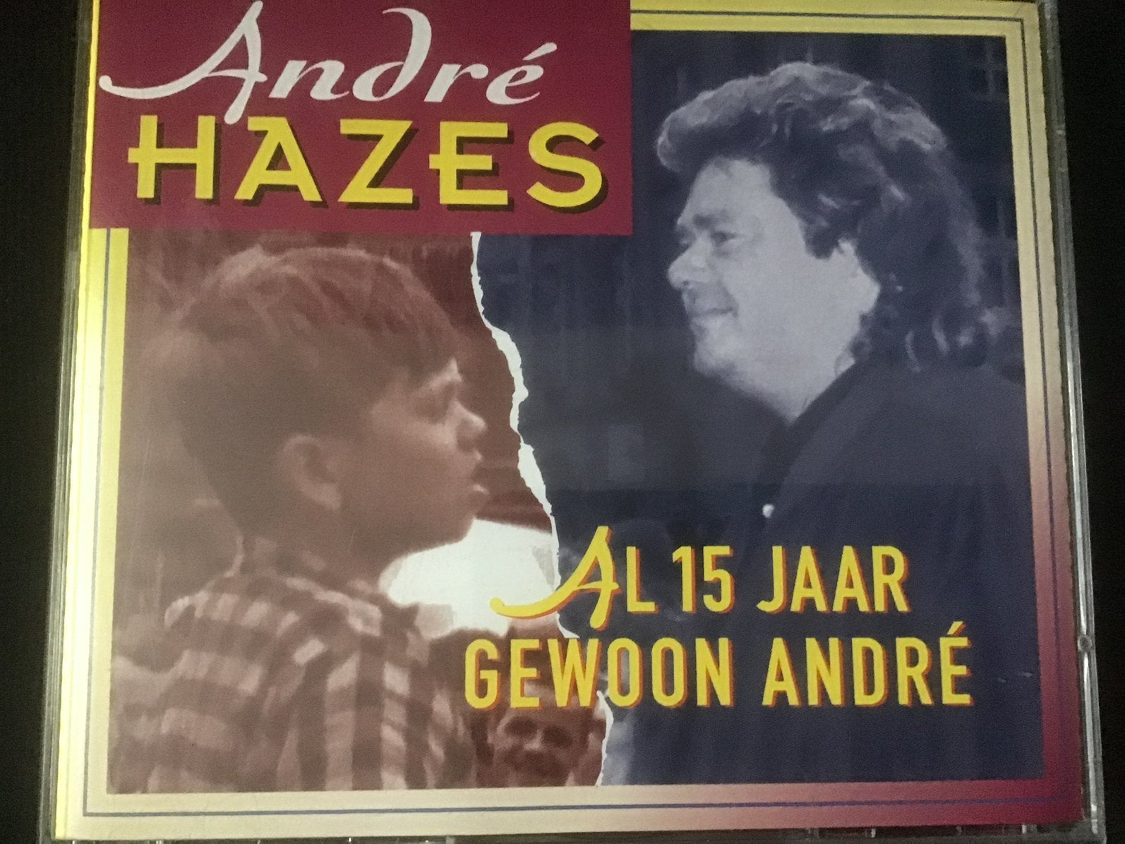 André Hazes, Al 15 Jaar Gewoon André dubbel-cd FatBox, Ophalen of Verzenden, Zo goed als nieuw, Levenslied of Smartlap