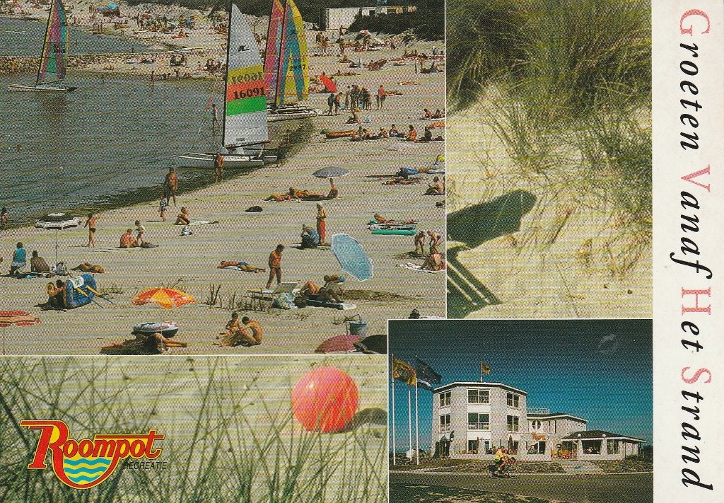 Groeten vanaf het Strand Roompot Kamperland, Ophalen of Verzenden, 1980 tot heden, Gelopen, Zeeland