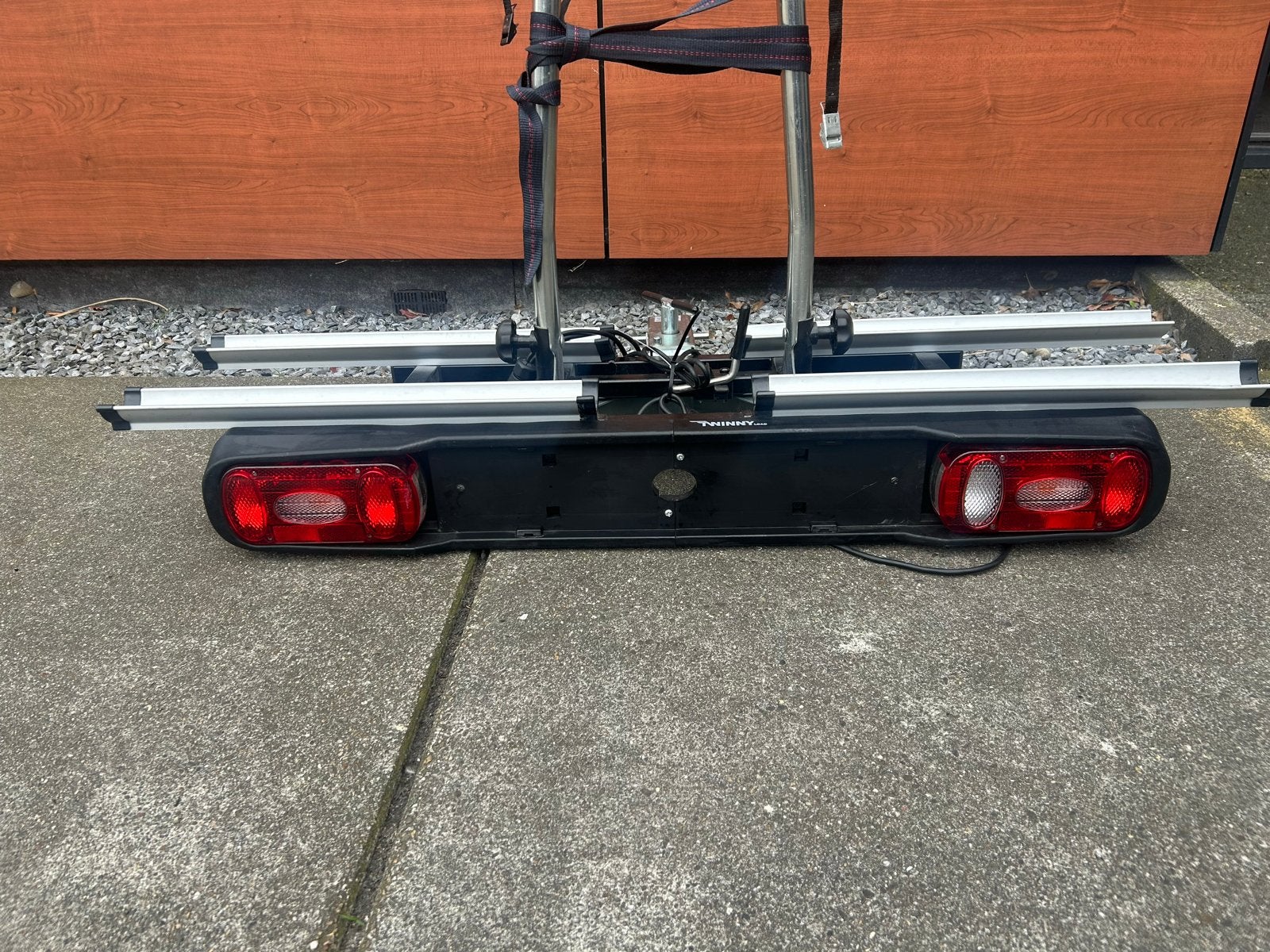 Twinny Load e-BASE Trekhaakdrager voor 2 fietsen, Auto diversen, Fietsendragers, Ophalen, Gebruikt, 2 fietsen, Trekhaakdrager