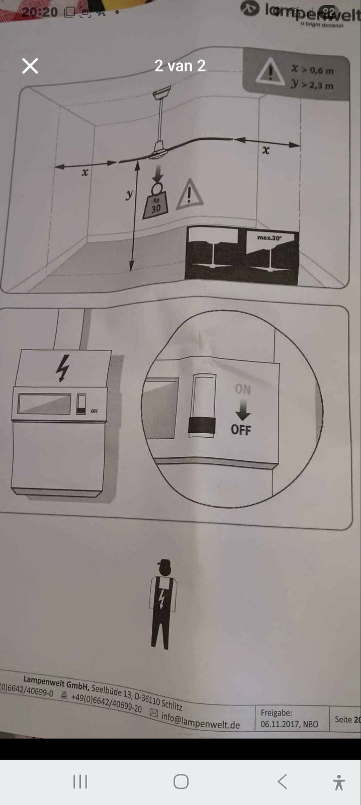 Ventilator met afstandsbediening, Ophalen, Ventilator met afstandsbediening, Plafondventilator
