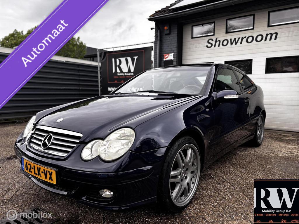 Mercedes C-klasse Sportcoupé 200 K. *AUTOMAAT*NAP*TREKHAAK*, Auto's, Mercedes-Benz, Automaat, Gebruikt, 4 cilinders, 1796 cc