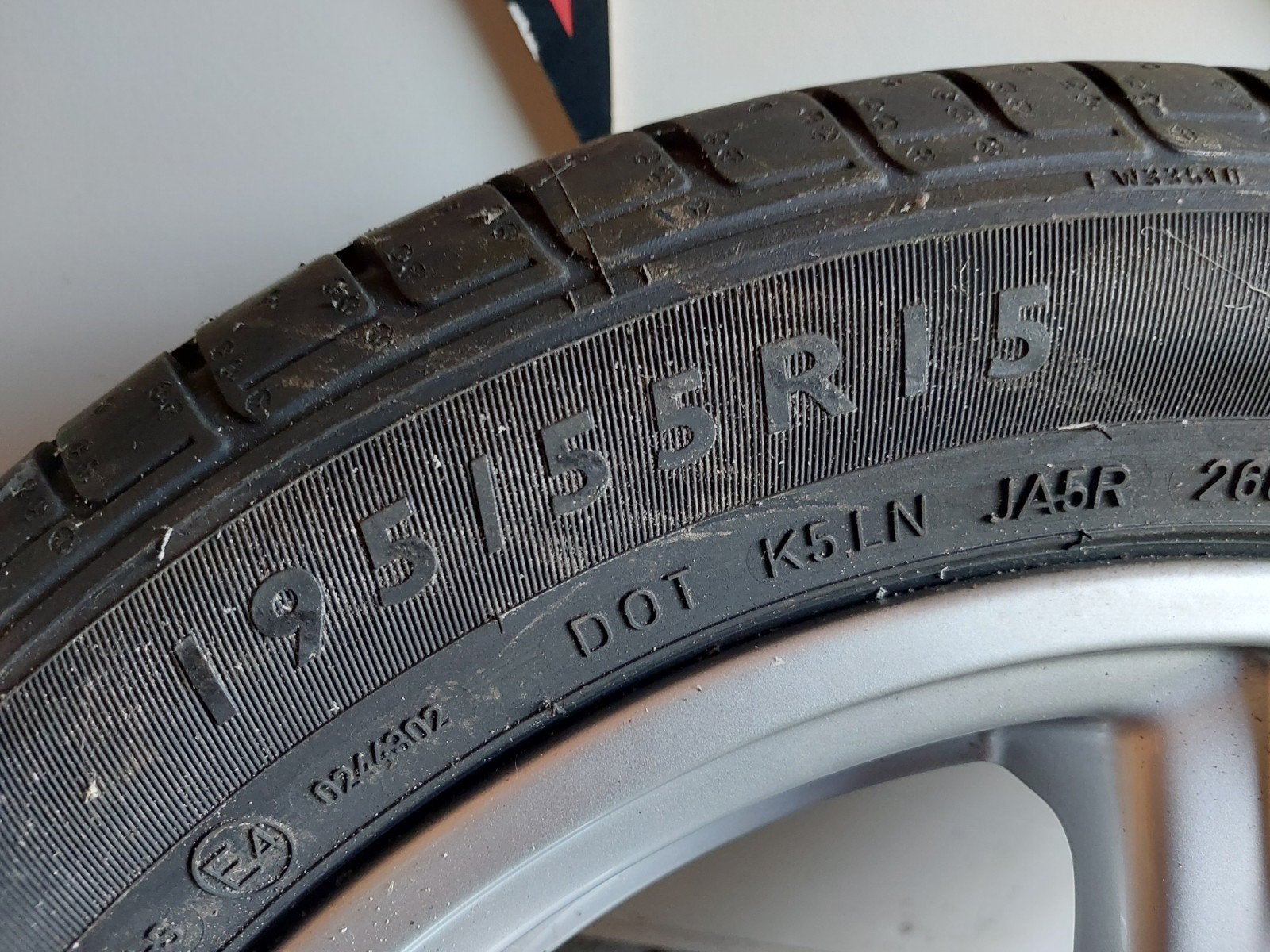 Gebruikte Banden en Velgen 195/55R15, Ophalen, Gebruikt, 15 inch, Banden en Velgen