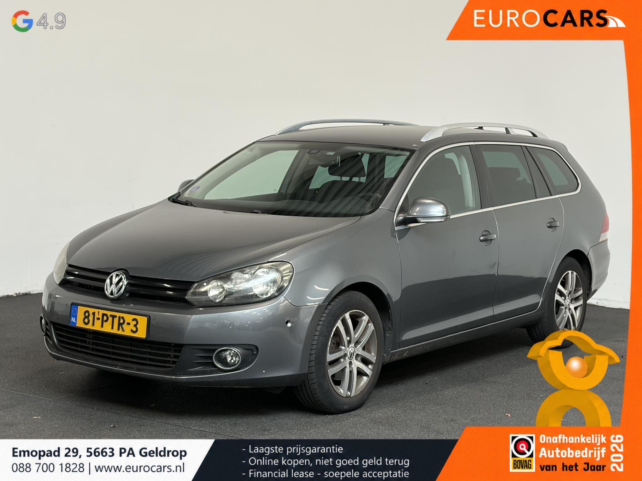 Volkswagen Golf Variant 1.4 TSI Highline, Auto's, Euro 5, Gebruikt, Zwart, 4 cilinders