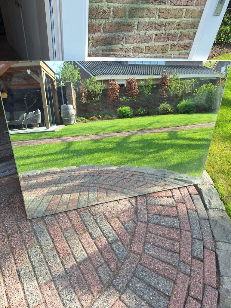 Badkamerspiegel, Huis en Inrichting, Woonaccessoires | Spiegels, Ophalen, Rechthoekig, Minder dan 100 cm
