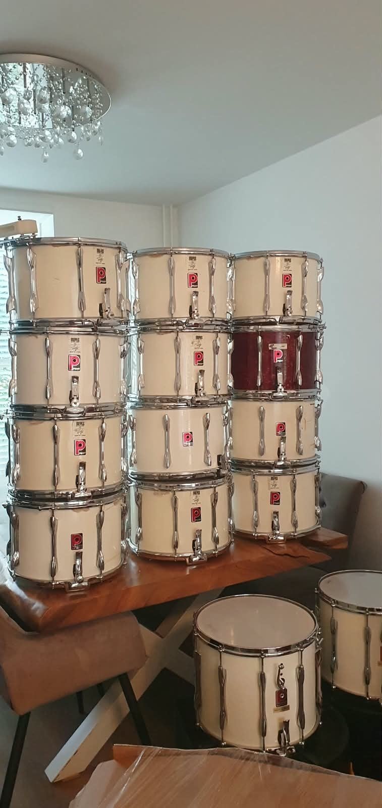 23 x Premier snare shells 14 inch - Met verstevigingsringen, Ophalen of Verzenden