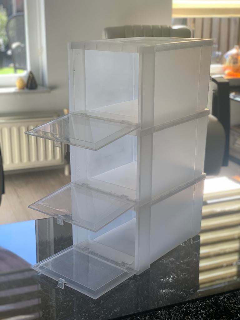 15x Iris Ohyama opbergbox met klepje– ook los te koop, Ophalen, Overige typen, Minder dan 35 cm, Minder dan 50 cm