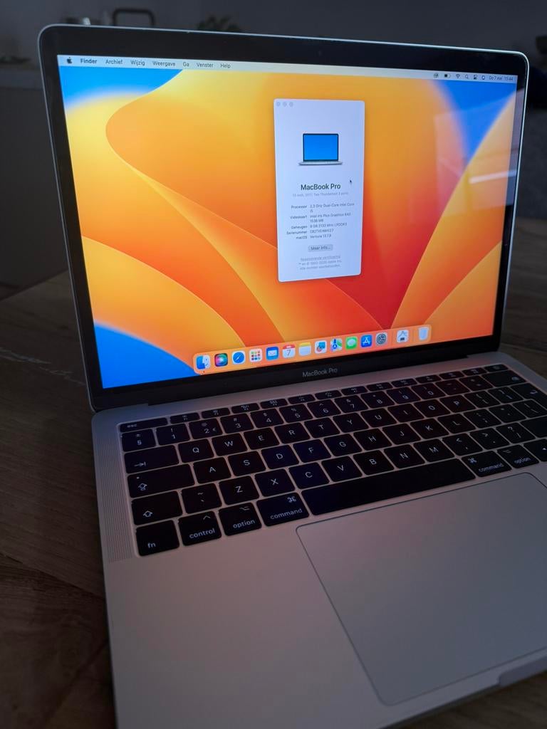 MacBook Pro 13-inch (2017) - 2.3 GHz i5, 8GB RAM, Computers en Software, Apple Macbooks, Gebruikt, 2 tot 3 Ghz, Qwerty, 8 GB
